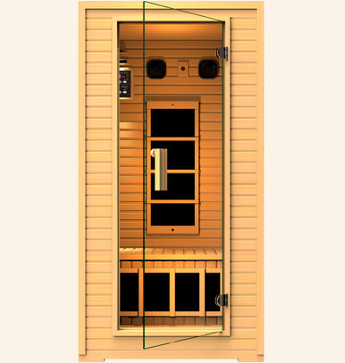 Copper 1-2 Person Far Infrared Sauna
