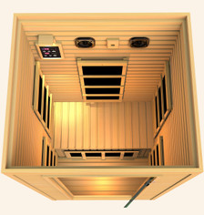 Copper 1-2 Person Far Infrared Sauna