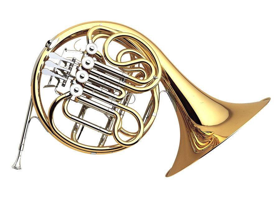 Yamaha Intermediate French Horn, Key of F/Bb, Detachable Bell YHR