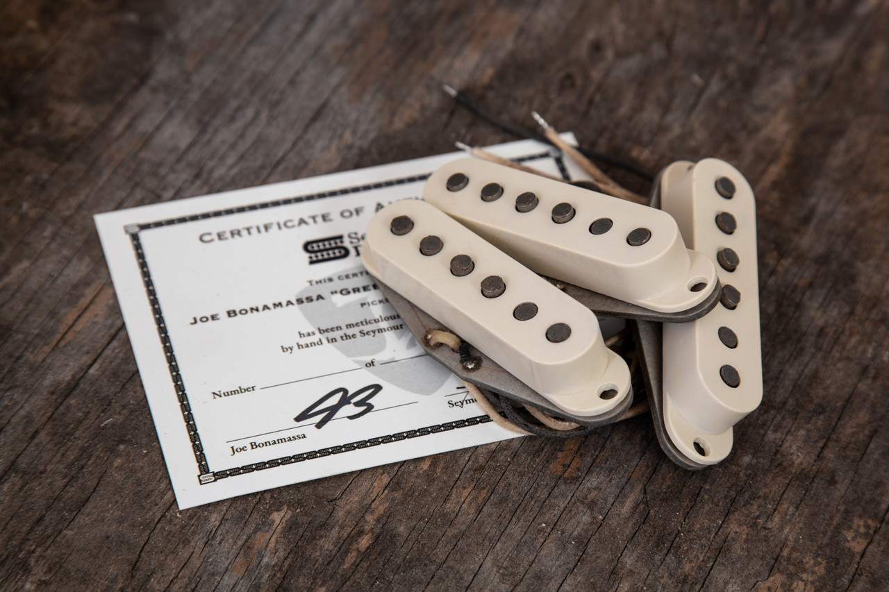 The Joe Bonamassa Greenburst Stratocaster® Pickup Set - Seymour