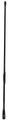 Black UHF Whip Aerial 6.2 DB Gain