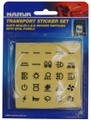 Transport Sticker Set Suits Sealed LED Rocker Switches