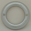 2 inch Round Light Bezel Chrome No Visor