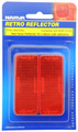 Narva Red Reflector Stick-On - Pair