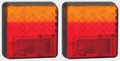 100 Series LED Combination Light Stop/Tail/Indicator 12 Volt - Pair