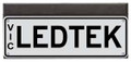 LP1 Series Licence Plate Frame with Built In Licence Plate Lamps
