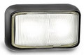 58 Series White LED Marker Light with Black Base