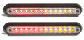 235 Series LED Combination Light Stop/Tail/Indicator with Black Bracket - 12 Volt - 2 Pack