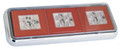 GloTrac LED Rear Combination Lamp Stop/Tail/Indicator & Reverse with Chrome Housing
