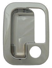 door handle trim outer interior chrome plastic for Kenworth 4 screw trim each