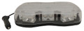 Amber LED Slim Line Warning Light with Clear Lens and Magnetic Base