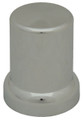 33mm Chrome Plastic Nut Cover - Top Hat Style - Lifetime Nut Covers