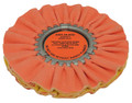Zephyr Orange/Yellow Kwik Kut Airway Buffing Wheel - 8 inch