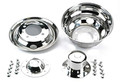 White Knight 19.5" x 6" Stainless Wheel Simulator Set