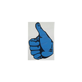 Sticker Thumbs Up Blue Right