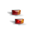 LED Autolamps Side Marker Red/Amber (2 Pack)