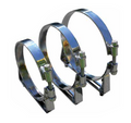 6INCH H/DUTY MOUNT CLAMP - CHROME