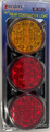 LED Combination Light Stop/Tail/Indicator with Black Housing- 26012