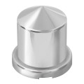 7/8" & 15/16" Chrome Plastic Top Hat Nut Cover  Pointed
