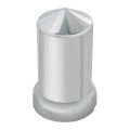 Wheel Nut Cover 33mm Pointed Chrome Plastic - Grand General 10269
