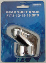 Chrome Gear Shift Knob. 13-15-18 Speed.