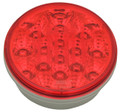 4 inch Round Red LED Stop/Tail Light with Red Lens