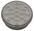 4 inch Round White LED Reverse Light with Clear Lens