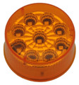 2 inch Round Amber LED Marker Light with Amber Lens