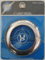 Stainless Steel 2 inch Round Light Bezel. No Visor. Suits 2 inch Round Lights.