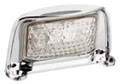 LED autolamps LED Licence Plate Lamp with Chrome Base. Multivolt 12/24 Volt. 4 LED Diodes. 5 Year Warranty. ADR Approved. Only One Lamp Required for ADR Compliance.