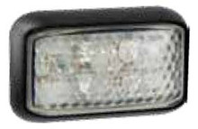 LED autolamps White LED Marker Lamp with Black Base. 4 LED Diodes. Multivolt 12/24 Volt. 5 Year Warranty. ADR Approved.