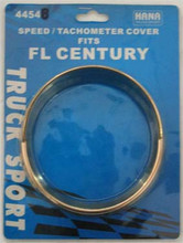 Gold Speedo/Tacho Bezel with Visor. To Suit Freightliner Argosy/Century.