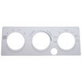 Stainless Steel Air Conditioner/Heater Control Plate with One Button Opening