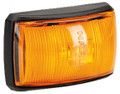 Narva Amber LED Marker Light, with Amber Lens and Black Base. Multivolt 12/24 Volt. 5 Year Warranty. ADR Approved.