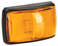 Narva Amber LED Side Direction Indicator Light, with Amber Lens and Black Base. Multivolt 12/24 Volt. 5 Year Warranty. ADR Approved.