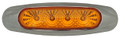 Lucidity 4 Diode Amber LED Marker Light  with Amber Lens