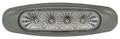Lucidity 4 Diode Amber LED Marker Light with Clear Lens