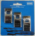 Chrome Rocker Switch Cover. Pack of 3.