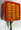Amber Double Face LED Indicator with Amber Lens. Single Stud. 12 Volt Only. 5 Year Warranty.