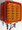 Amber Double Face LED Indicator with Amber Lens. 2 Stud. 12 Volt Only. 5 Year Warranty.