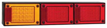 LED autolamps LED Stop/Tail/Indicator Jumbo Light. 72 LED Diodes. Multivolt. 5 Year Warranty. ADR Approved. Polycarbonate Lens.