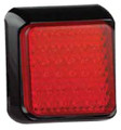 LED autolamps LED Stop/Tail Lamp with Black Base and Red Lens. 64 LED Diodes. Multivolt 12/24 Volt. 5 Year Warranty. ADR Approved.