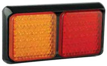 LED autolamps LED Stop/Tail/Indicator Light. 72 LED Diodes. Multivolt 12/24 Volt. 5 Year Warranty. ADR Approved.