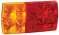 Narva LED Stop/Tail/Indicator Light, with Amber/Red Lens and Built in Reflector. 12 Volt Only. 5 Year Warranty. ADR Approved.