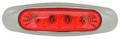 Lucidity 4 Diode Red LED Marker Light with Red Lens