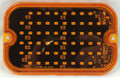 Rectangular Amber Multi-Strobe LED Light
