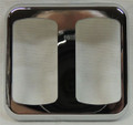 Chrome Driver's Power Switch Bezel to Suit Freightliner