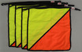 Oversize Red/Yellow Heavy Duty Flag - Pack of 4