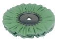 Zephyr Hall Green Medium/Light Cutting Airway Buffing Wheel - 8 inch