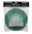 Zephyr Secondary Cutting Airway Buffing Wheel with 1lb Green Chrome Rouge Bar